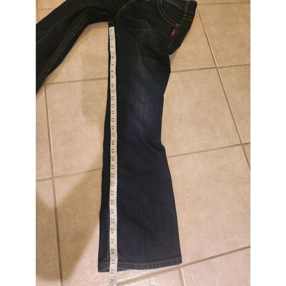 Silver Suki Jeans bootcut Low-Rise Y2k womens size 29x32 embroidered dark wash - Picture 5 of 11